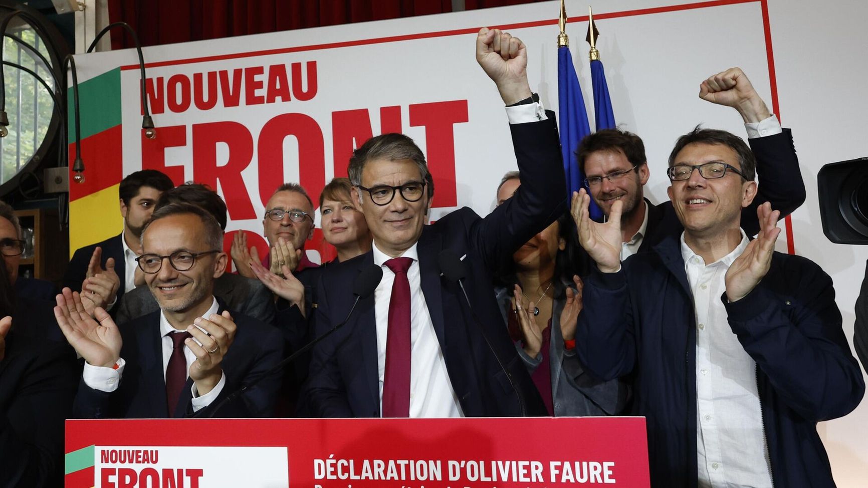 Leader of the Socialist Party Olivier Faure.