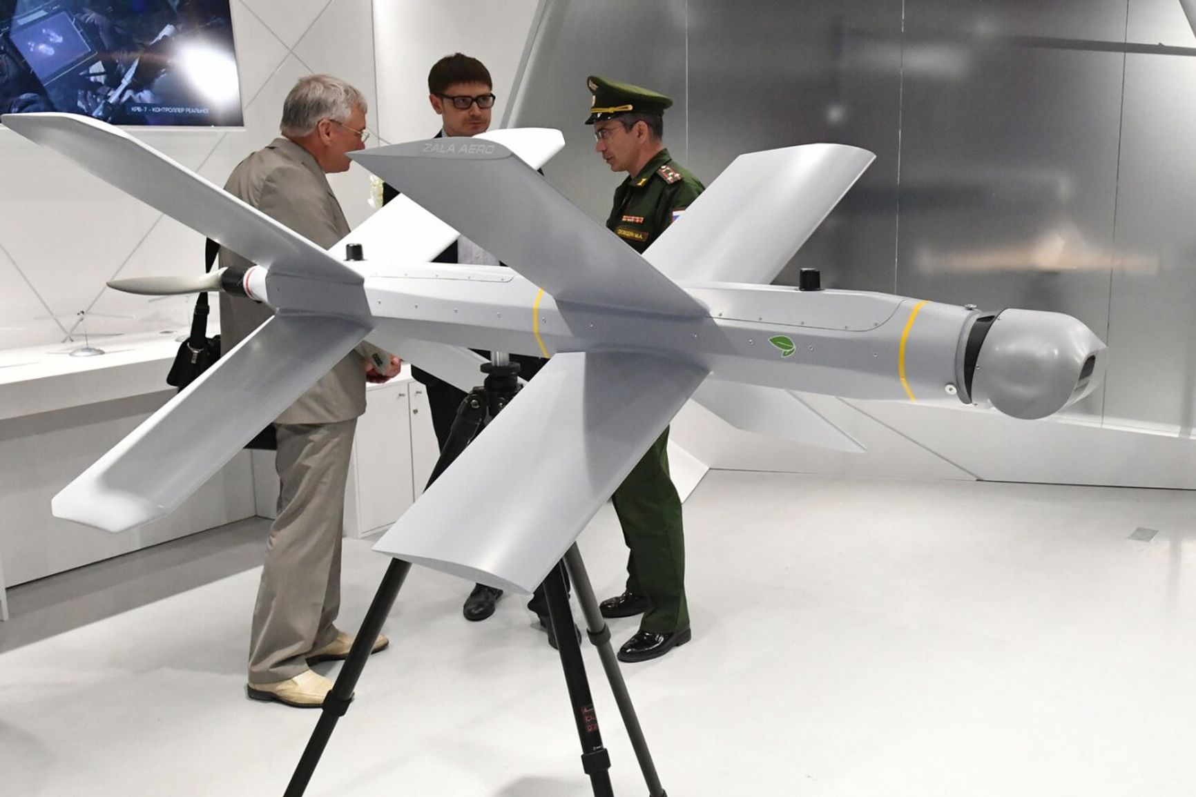 The Lancet-3 loitering munition, manufactured by Zala Aero